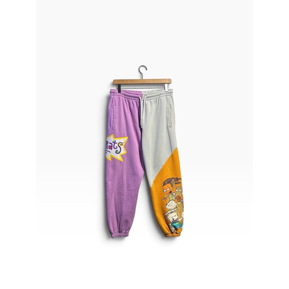 Nickelodeon Rugrats Sweatpants Women's Large Y2K Cartoons Nostalgia Joggers